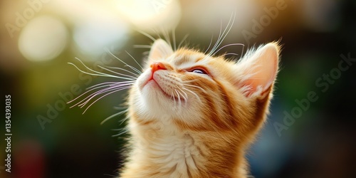 Adorable Funny Cat Wallpaper: Cute Kitten Art for Your Phone or Desktop.
 photo