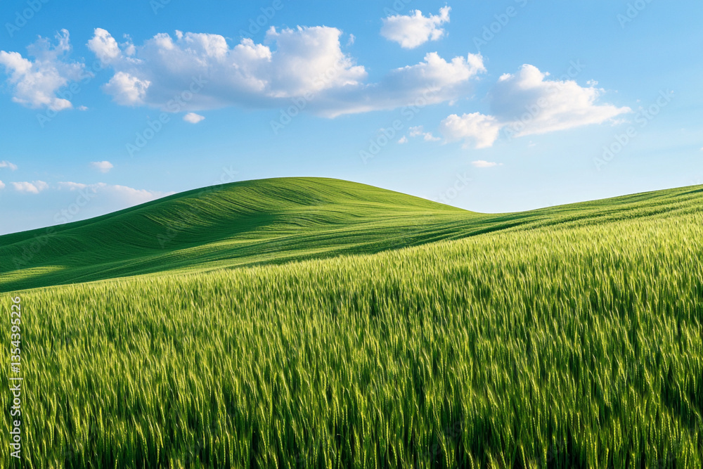 There is a field of grass in the middle of a field There is a field of grass in the middle of a field