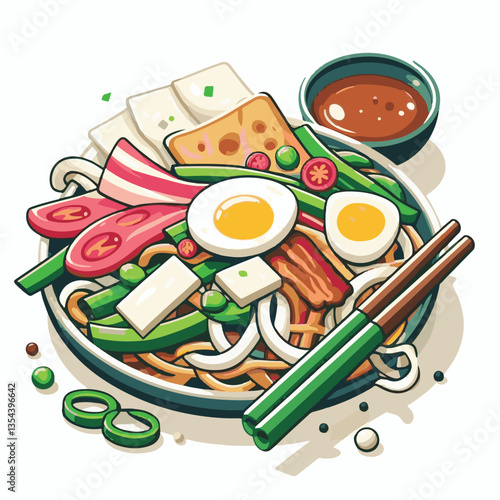 cuisine, delicious, traditional, meal, asian, food, dish, plate, singapore, dinner, malaysia, chinese, lunch, penang, stir, char, tasty, asia, teow, shrimp, noodles, sauce, noodle, hawker, popular, fr