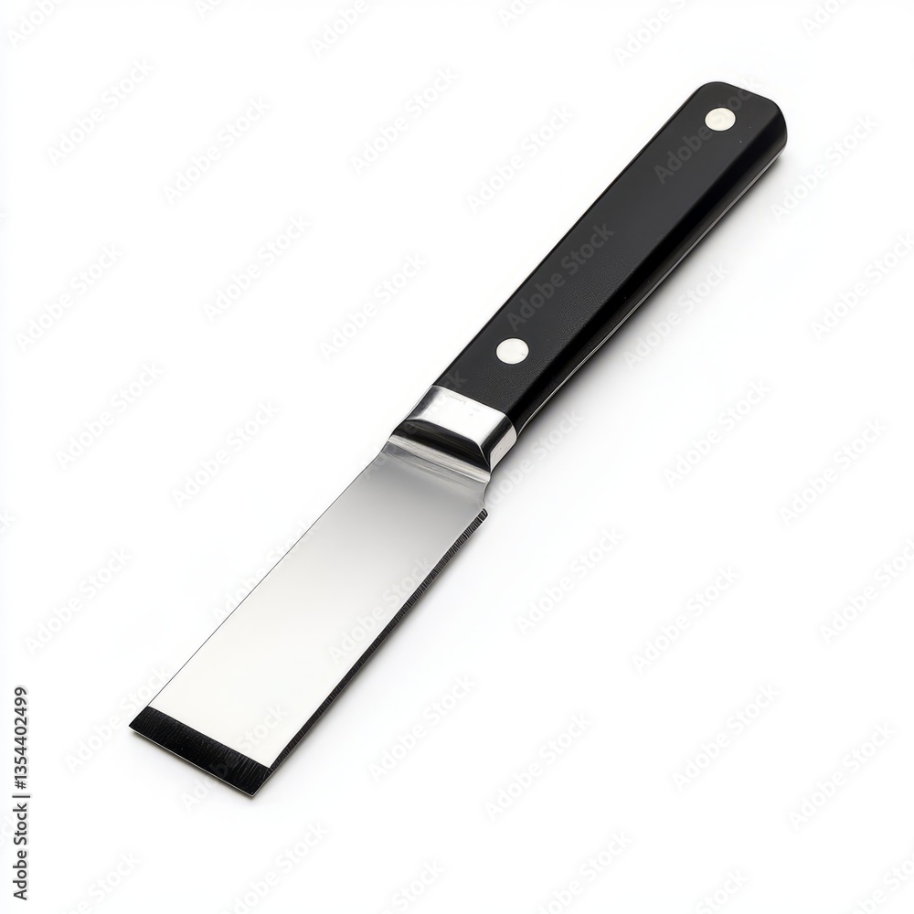 Generic Grill Scraper Perspective Black Edge Handle Generic Grill Scraper Perspective Black Edge Handle