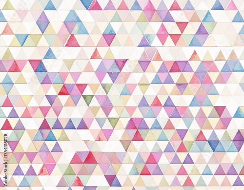 三角形　パターン　テクスチャ　カラフル