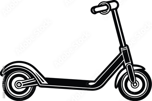 Stunt Scooter, Stunt Scooter, Scooter vector, Scooter, Scooter clipart, scooter silhouette, Scooter Design, Clipart, Silhouette, Scooter Vector