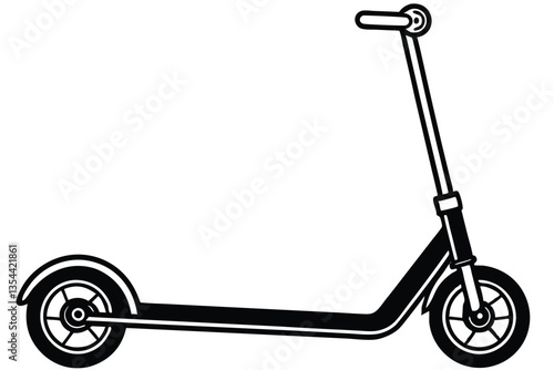Stunt Scooter, Stunt Scooter, Scooter vector, Scooter, Scooter clipart, scooter silhouette, Scooter Design, Clipart, Silhouette, Scooter Vector
