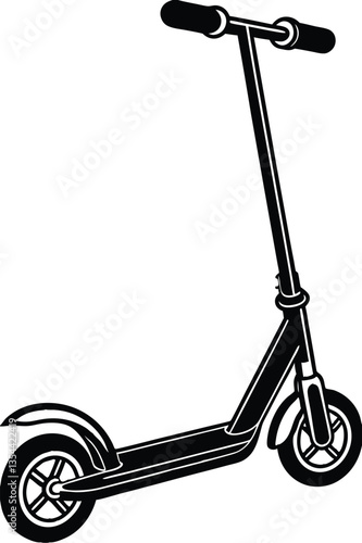 Stunt Scooter, Stunt Scooter, Scooter vector, Scooter, Scooter clipart, scooter silhouette, Scooter Design, Clipart, Silhouette, Scooter Vector