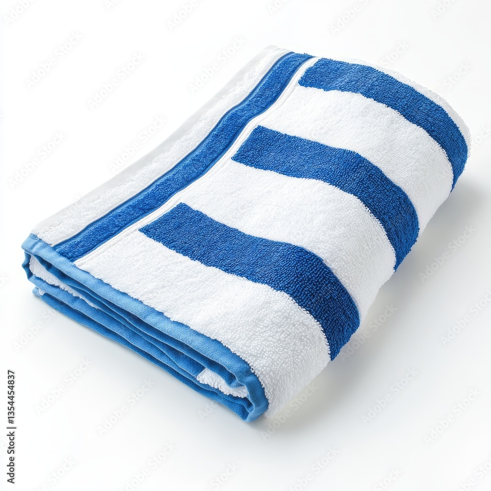 Fototapeta premium FireSafety Wave Towel View Background. Safety Blue