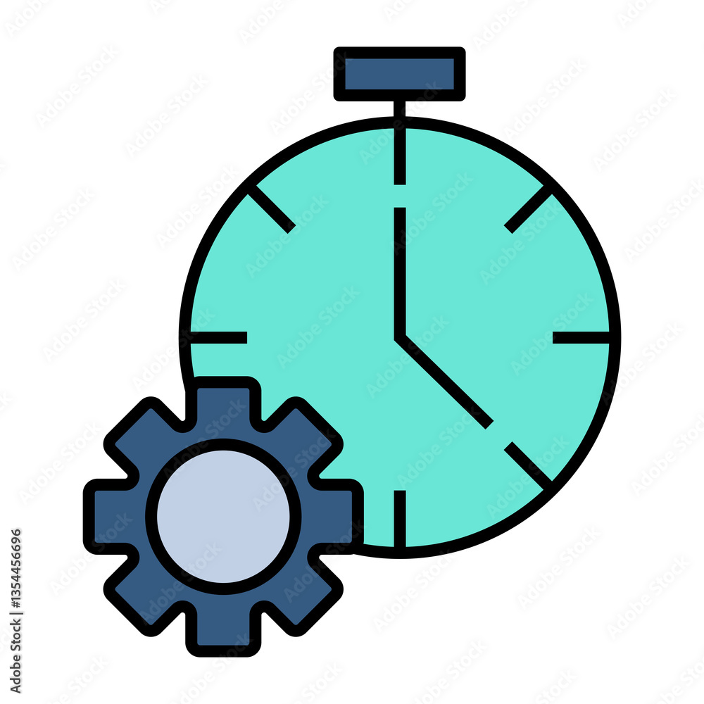 Efficiency vector icon Efficiency vector icon