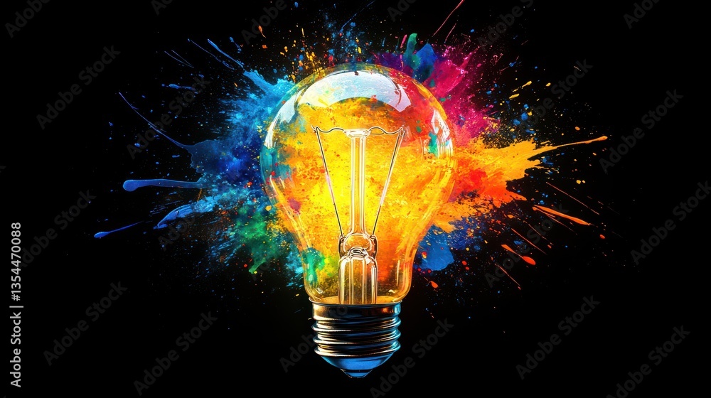 Brilliant Ideas: A Colorful Explosion of Creativity Brilliant Ideas: A Colorful Explosion of Creativity