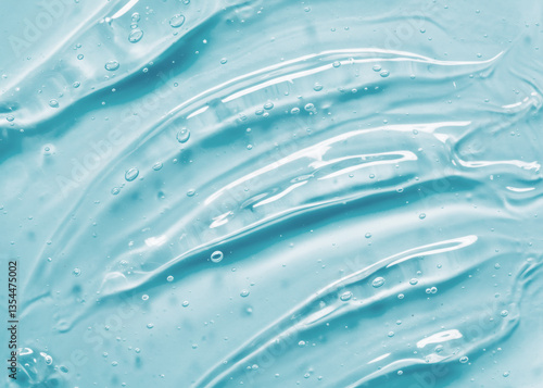 Wallpaper Mural Refreshing Moisture Waves: Hydrating Gel Texture Close-up Torontodigital.ca