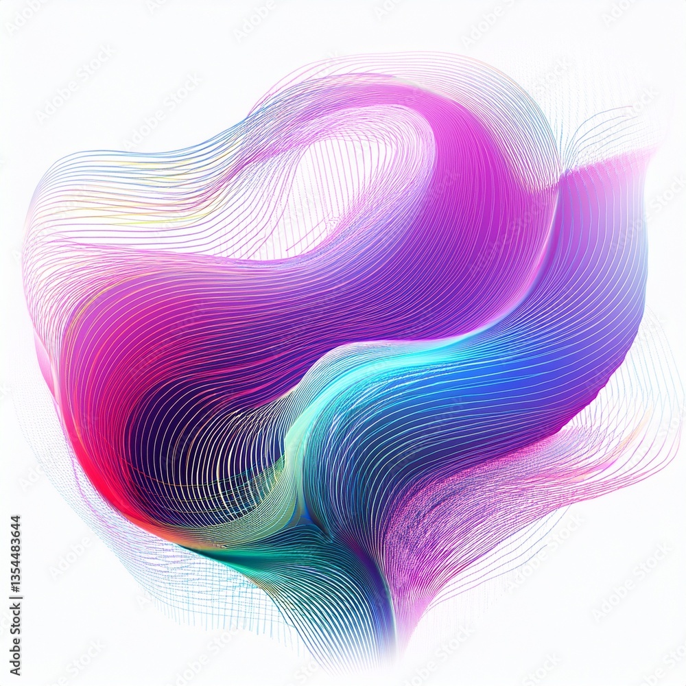 beautiful colorful line waves background, graphic resource beautiful colorful line waves background, graphic resource
