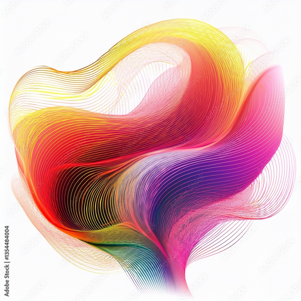 creative colorful line wave background, sound technology concept graphic resource creative colorful line wave background, sound technology concept graphic resource