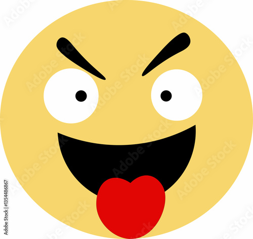 yellow smiley shows the language of heart