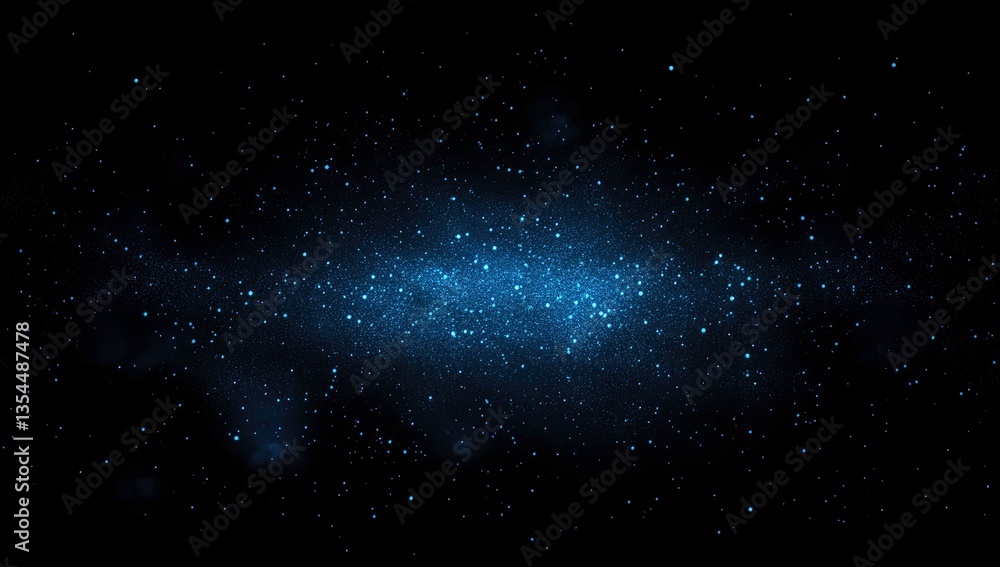 Obraz premium A breathtaking cosmic expanse of glowing stars.