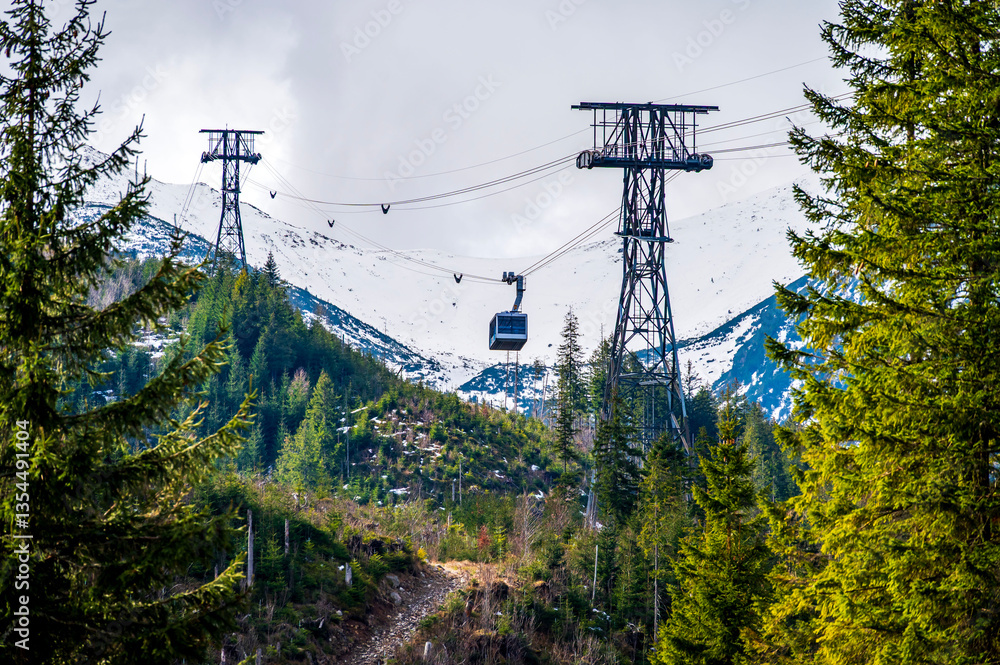 Zakopane,The road to Kasprowy, holidays in the mountains