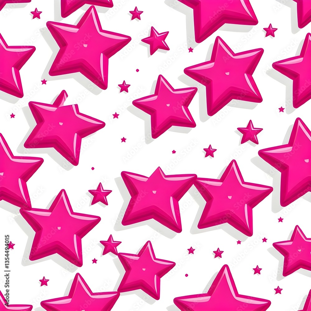 Obraz premium 별 패턴 배경(Star Pattern Background)