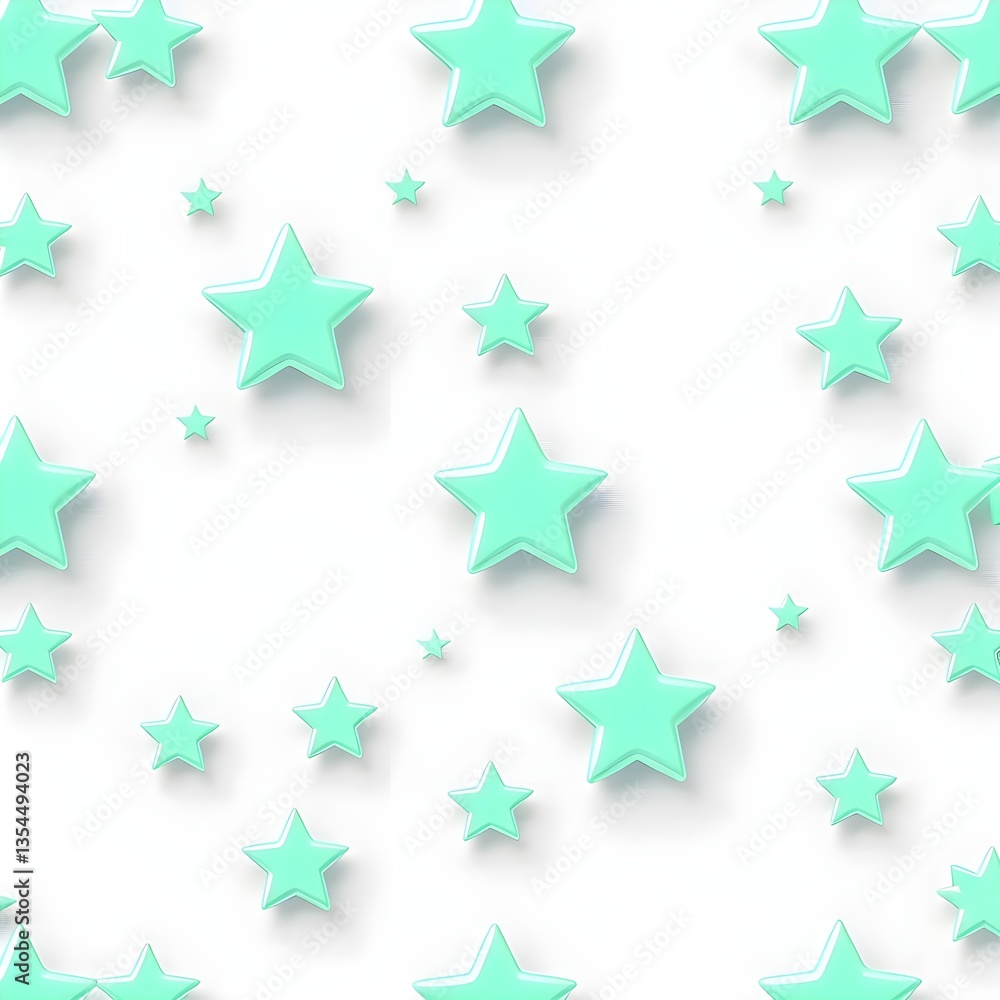 Obraz premium 별 패턴 배경(Star Pattern Background)