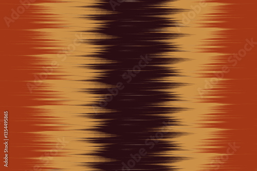 Uzbekistan ikat pattern. Uzbekistan ikat abstract ethnic design. Uzbekistan pattern design for background, wallpaper, textile, art, clothing, wrapping paper, Uzbek style, Uzbek fabric