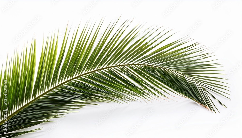 Obraz premium Isolated palm branch
