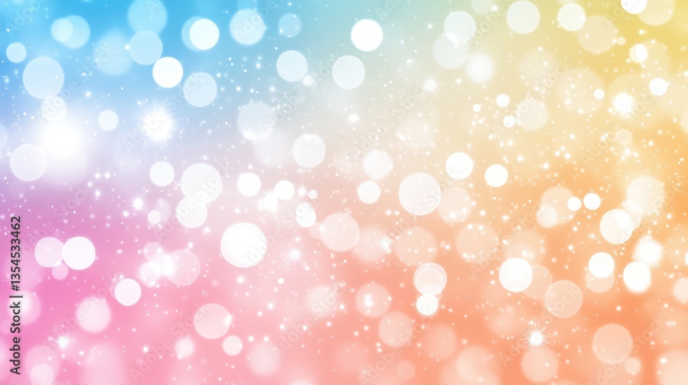 A vibrant soft-focus background with pink, orange, and blue hues A vibrant soft-focus background with pink, orange, and blue hues