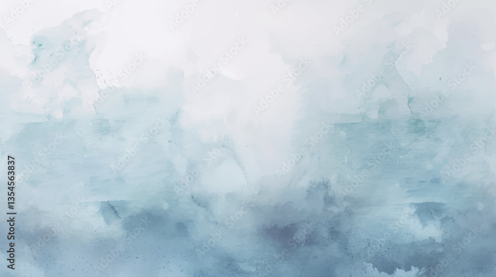 Fototapeta premium Abstract watercolor art background template. blue watercolor backdrop empty space for text, banner, presentation or product display graphic design