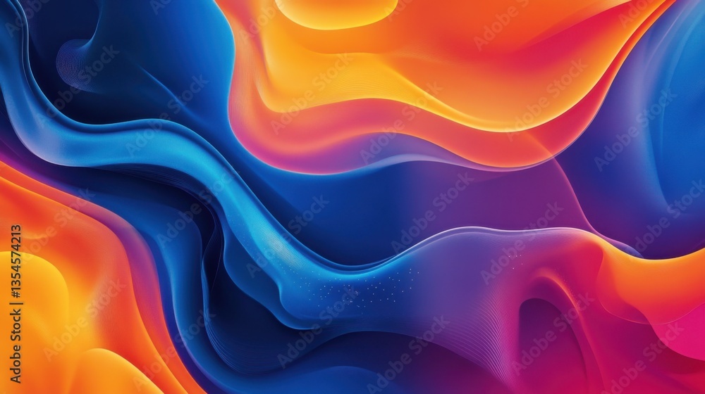 The abstract background features fluid shapes blending seamlessly The abstract background features fluid shapes blending seamlessly