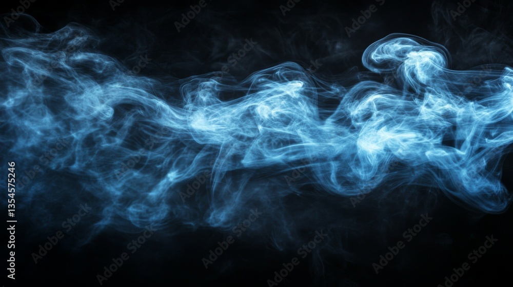 Obraz premium A dynamic digital composition representing artificial intelligence and the flow of data. Vibrant, abstract elements intertwine to create a sense of advanced technology and innovation.. AI Generation