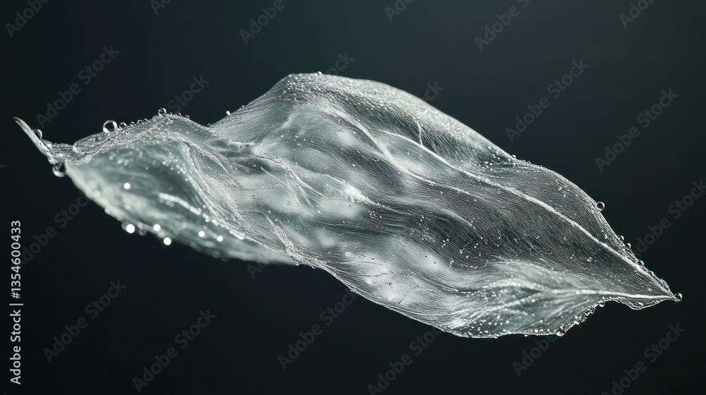 Abstract Gray Leaf Shape Background Abstract Gray Leaf Shape Background