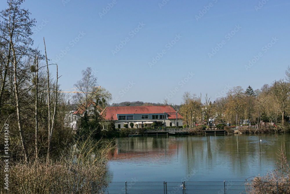 Fototapeta premium Der Entenweiher in Herzogenrath