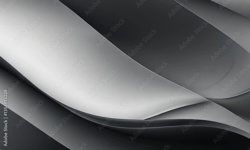 Abstract Grey Scale Wavy Background Animation Loop for Modern Presentation Design Abstract Grey Scale Wavy Background Animation Loop for Modern Presentation Design