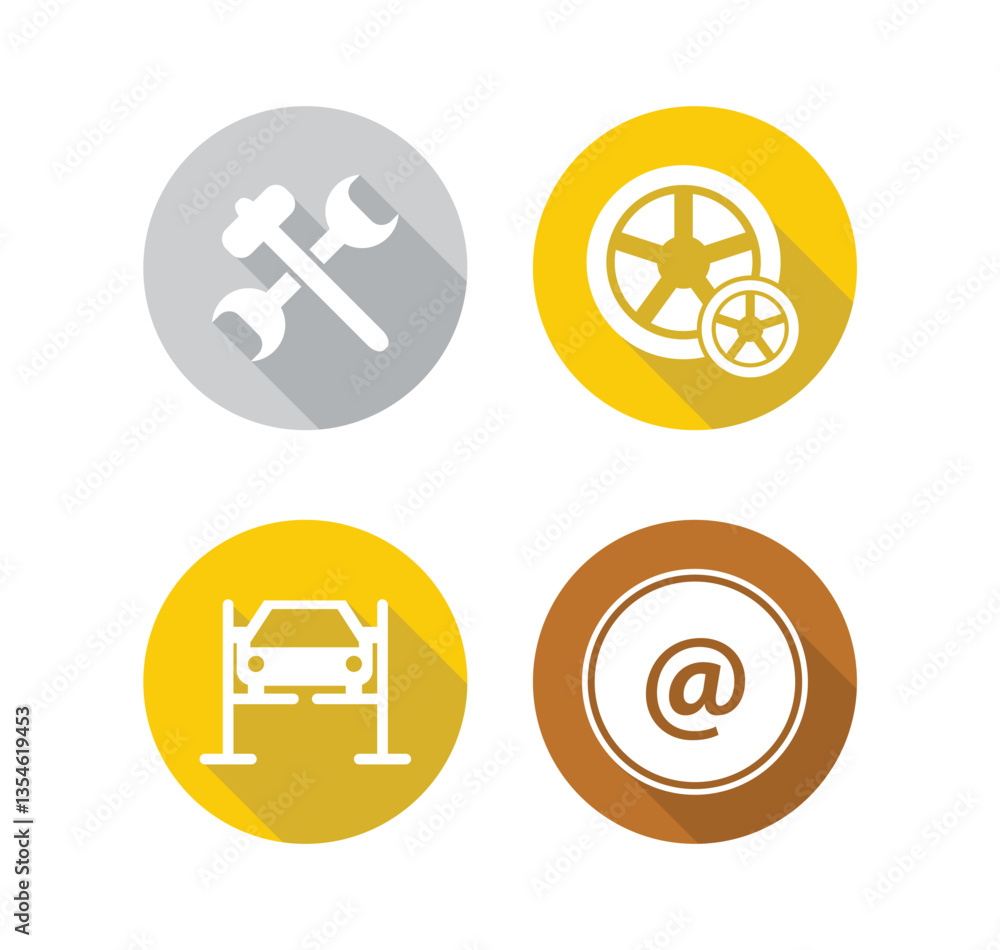 Set of colored vehicles design Set of colored vehicles design