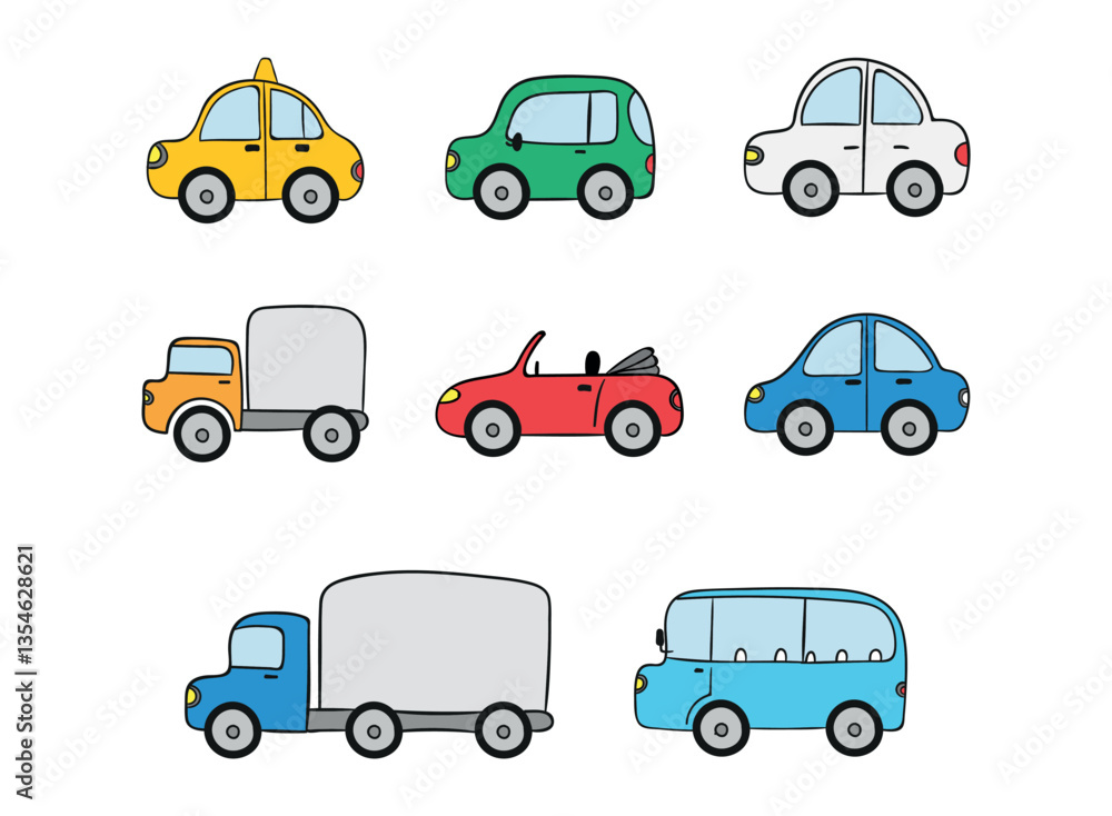 Set Transport icons collection Set Transport icons collection