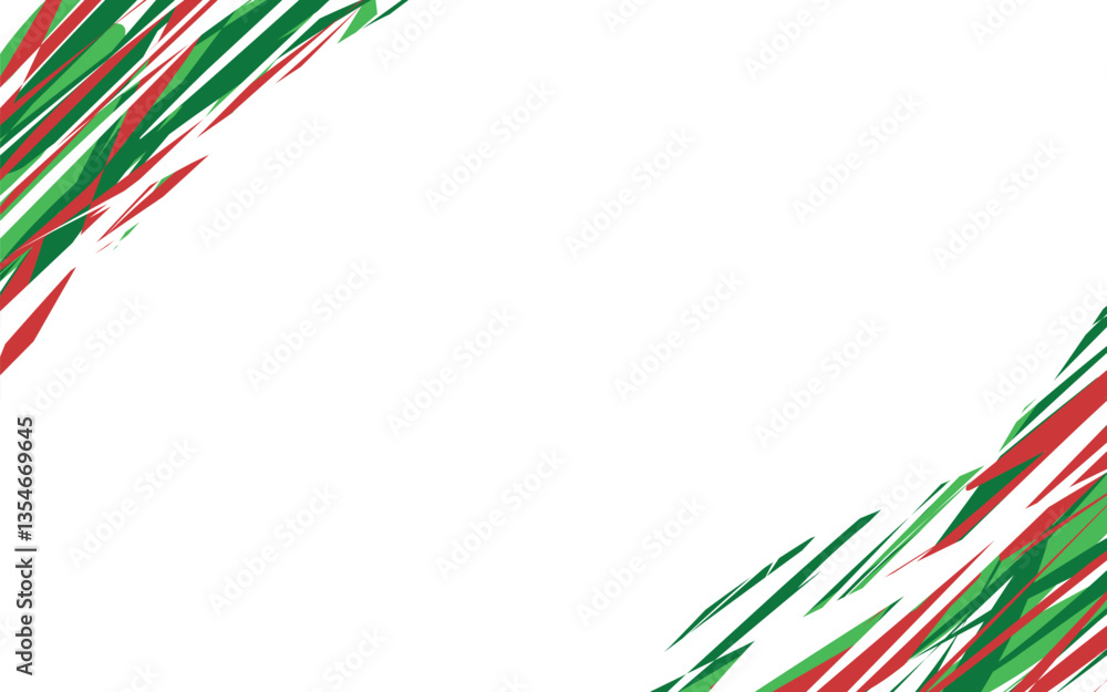 Fototapeta premium abstract frame background green grunge modern design