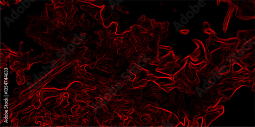 Old scratched bright red paint surface wide texture. Elegant fancy luxury red background design. Lava red on black grunge texture background. Luxury cosmic red marble tails stone grunge in dark.