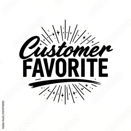 customer favorite – best choice logo icon