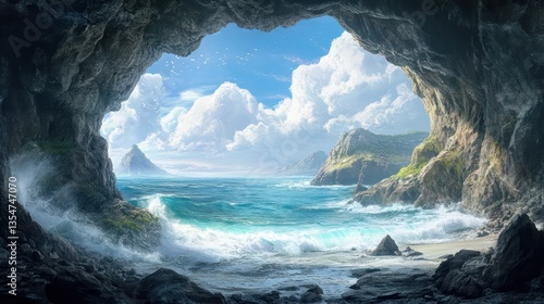 Cave Beach Scenic View