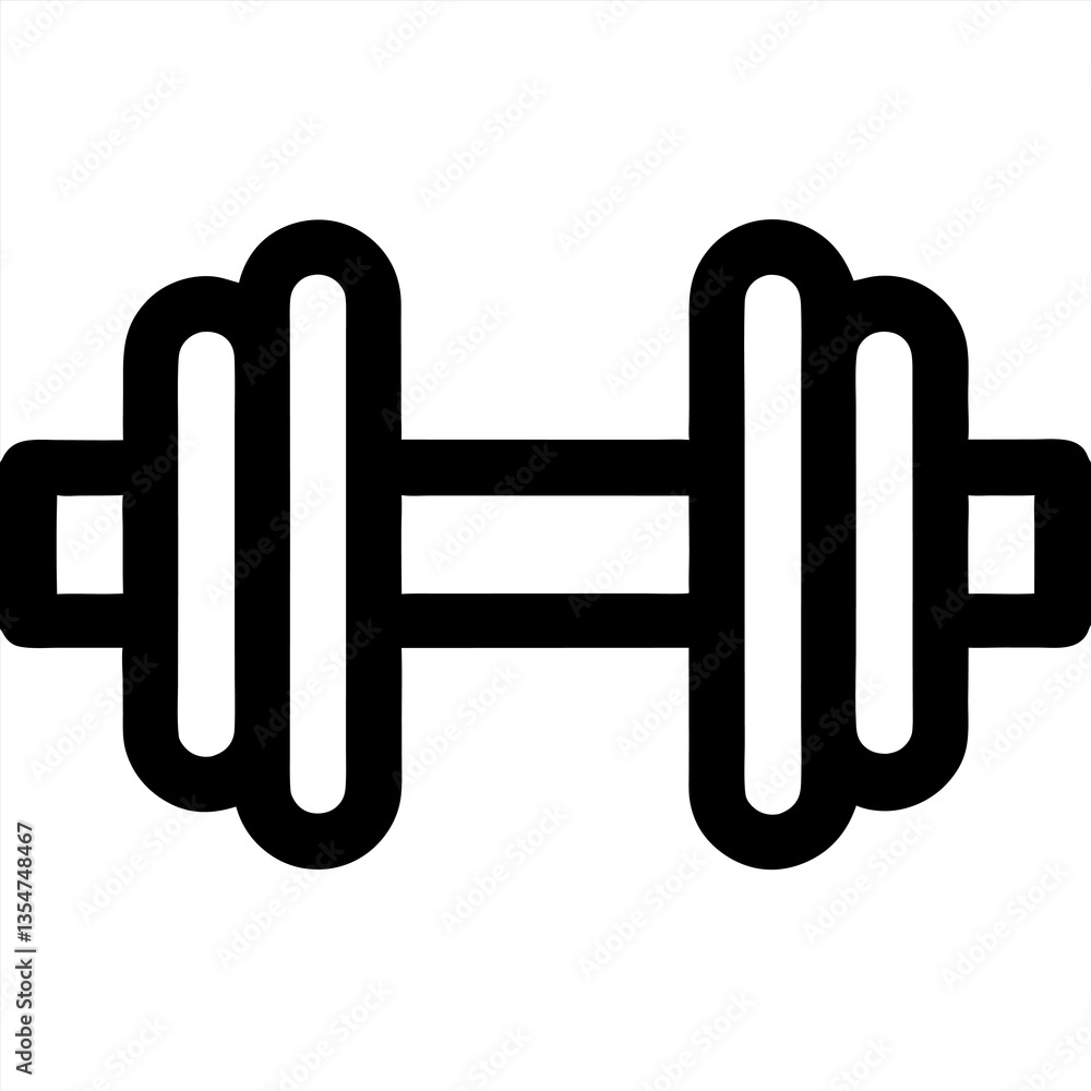 vector illustration of a dumbbell fitness, sport health- PNG illustration isolated white background symbol icon vector illustration of a dumbbell fitness, sport health- PNG illustration isolated white background symbol icon