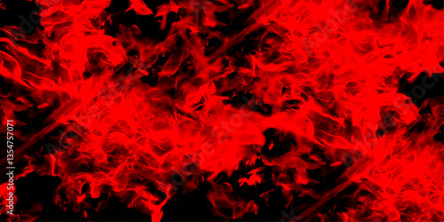 Fiery Red Accents Perfect for Creative Designs and Digital Art Projects. Red flame. Fire. Light. Glow. Made of red-hot charcoal. Red fire vector cloud dreamy atmosphere dramatic watercolor wash aqua 
