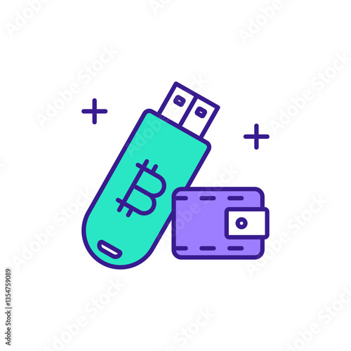 Hardware Wallet Icon for Enhanced Security Features.
