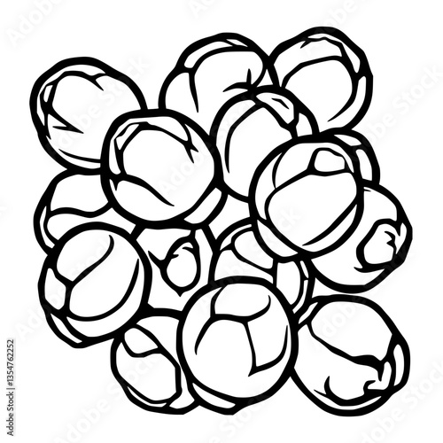 Delectable Cluster of Doughy Delights A Bakery Masterpiece from Simple Ingredients