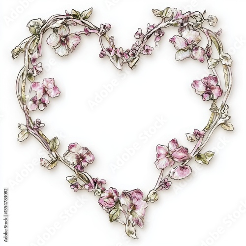 Memory Heart Frame - Photo Template