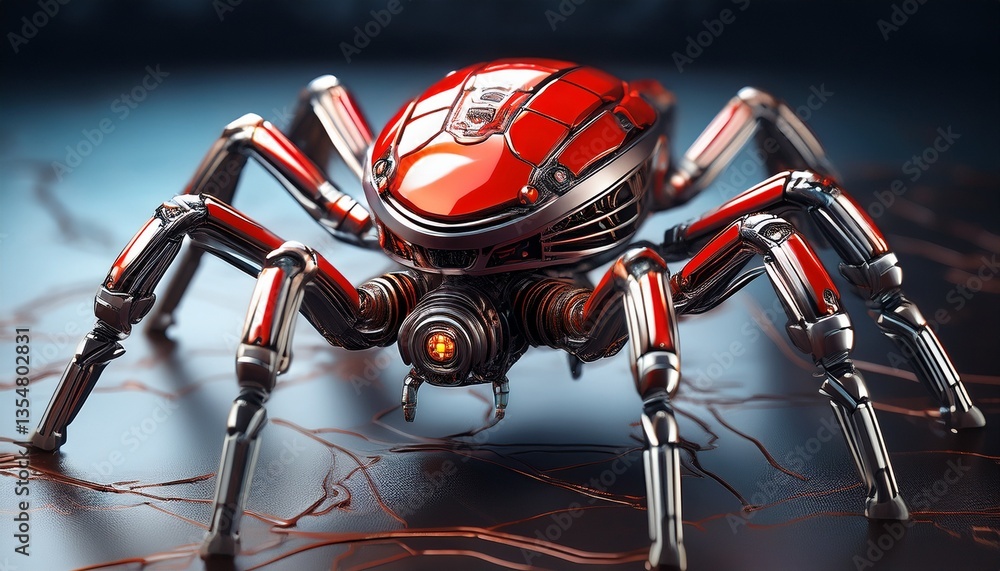 futuristic cyber robot futuristic cyber robot