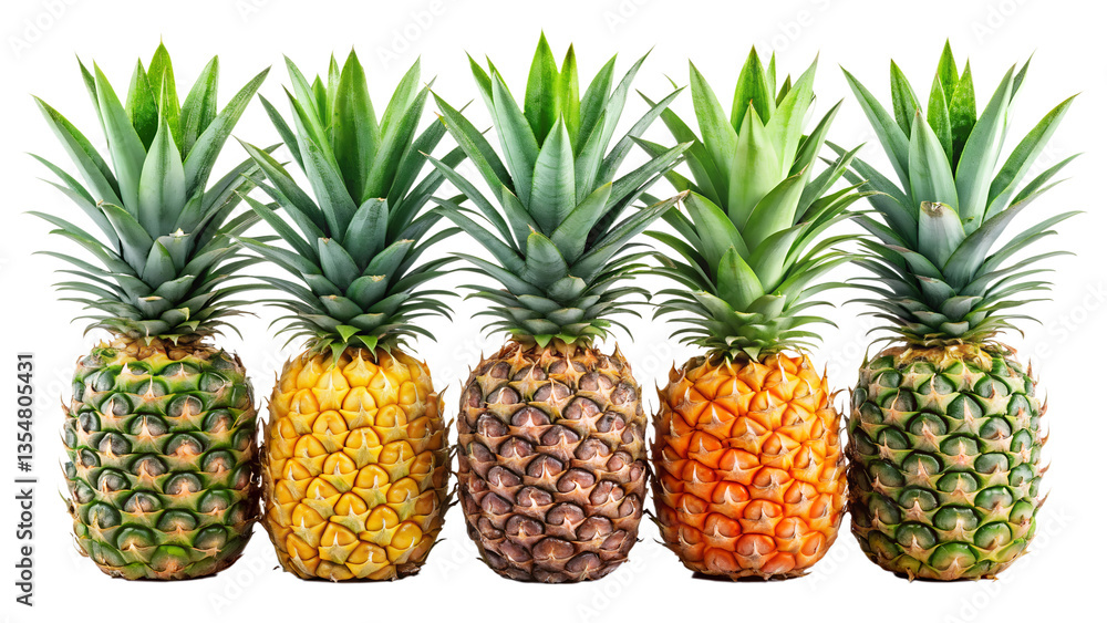 pineapple isolated on white pineapple isolated on white