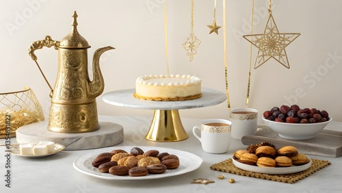 Traditional arabic Eid al Adha, Eid al Fitr , Ramadan sweets