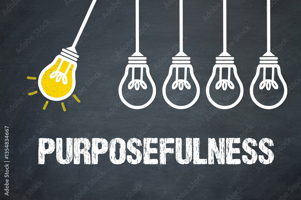 Fototapeta premium Purposefulness