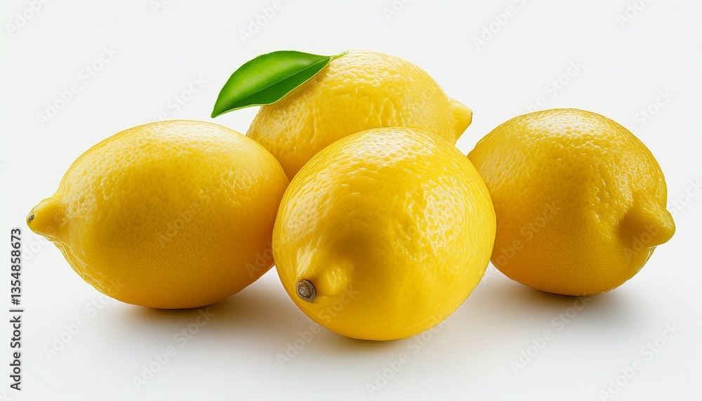 lemons on white background lemons on white background
