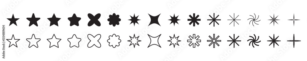 Vector set of minimalism Geometric Shapes. Graphic Elements Vector set of minimalism Geometric Shapes. Graphic Elements