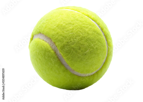 tennis ball isolated on white background PNG. GENERATIVE AI