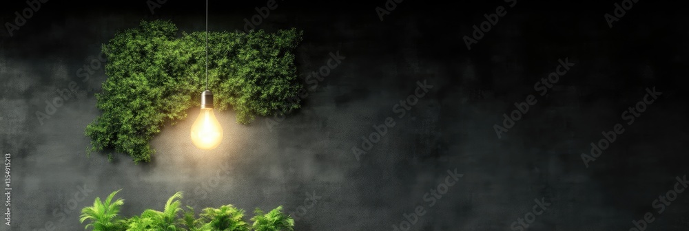 Fototapeta premium Earthy Lighting Fixture