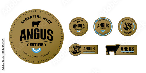 Angus Certified Meat Premium Quality Product.eps