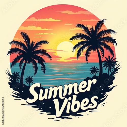 Wallpaper Mural  Tropical Sunset Vibes Torontodigital.ca