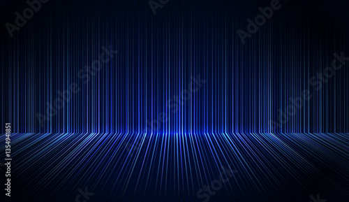 Blue light streak, fiber optic, speed line, futuristic background. technology wireless data transmission, high-speed internet in abstract. internet network concept. vector design.